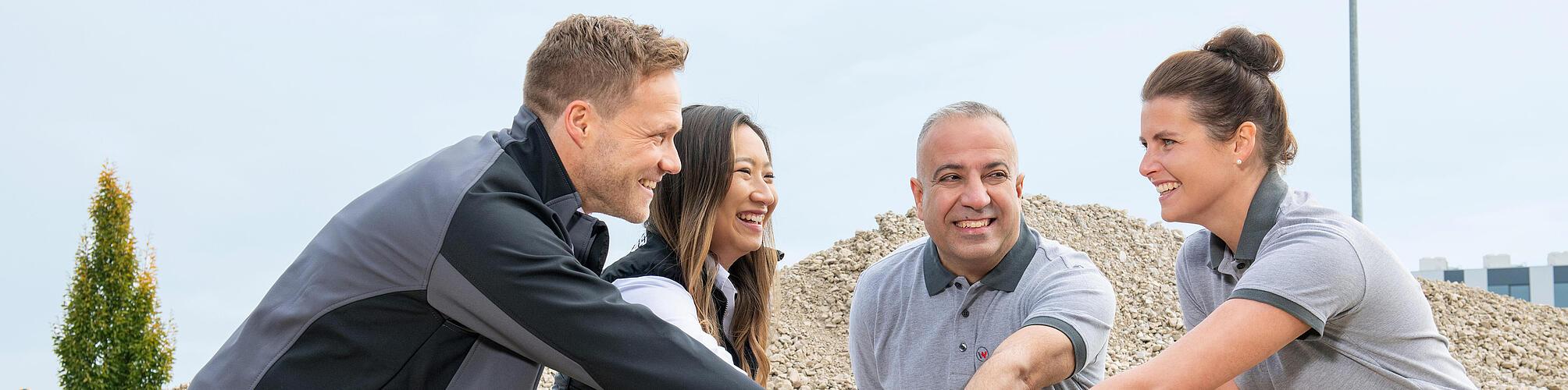 Employees of Wacker Neuson