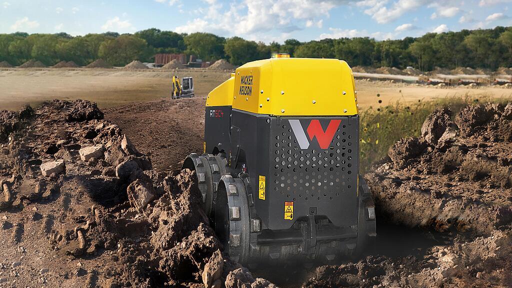 Introdução do rolo de trincheira RTD-SC4