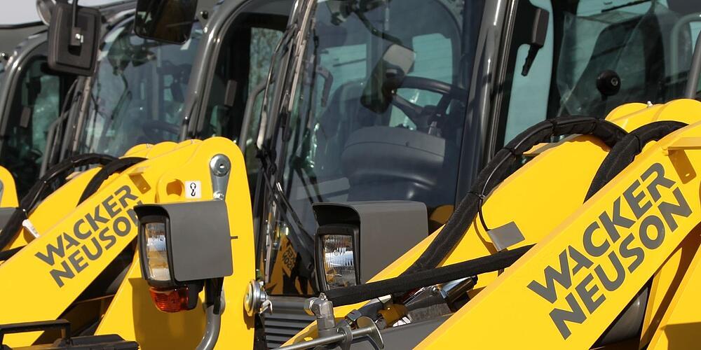 Wacker Neuson hjullastare.