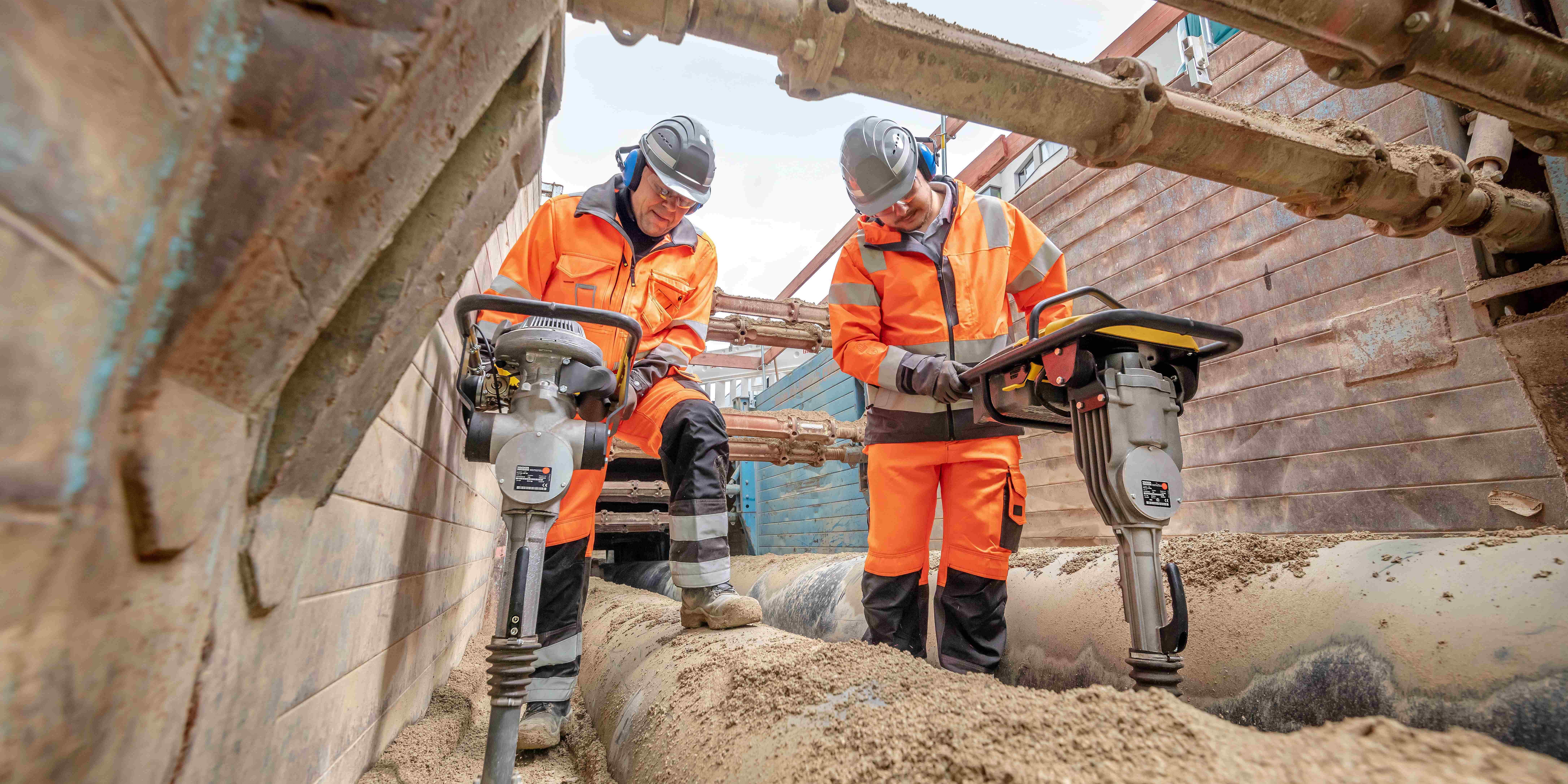 rammer BS30 and AS30e in action