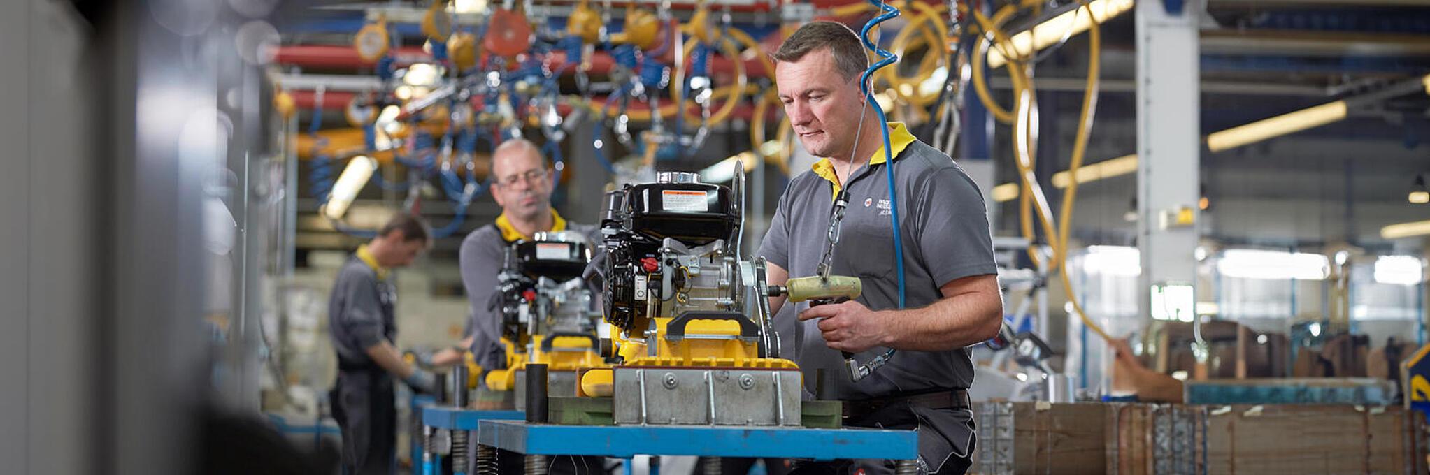 Wacker Neuson production hall in Reichertshofen, Germany